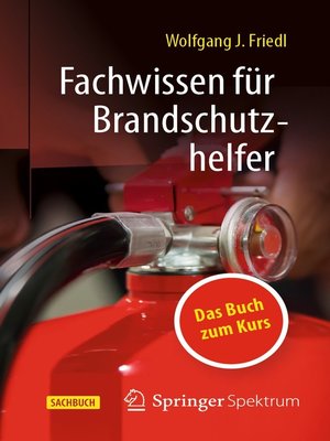 cover image of Fachwissen für Brandschutzhelfer